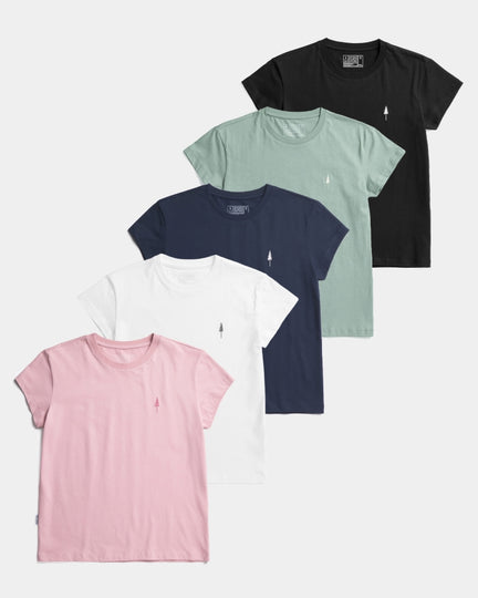 TreeShirt Femmes 5-Pack