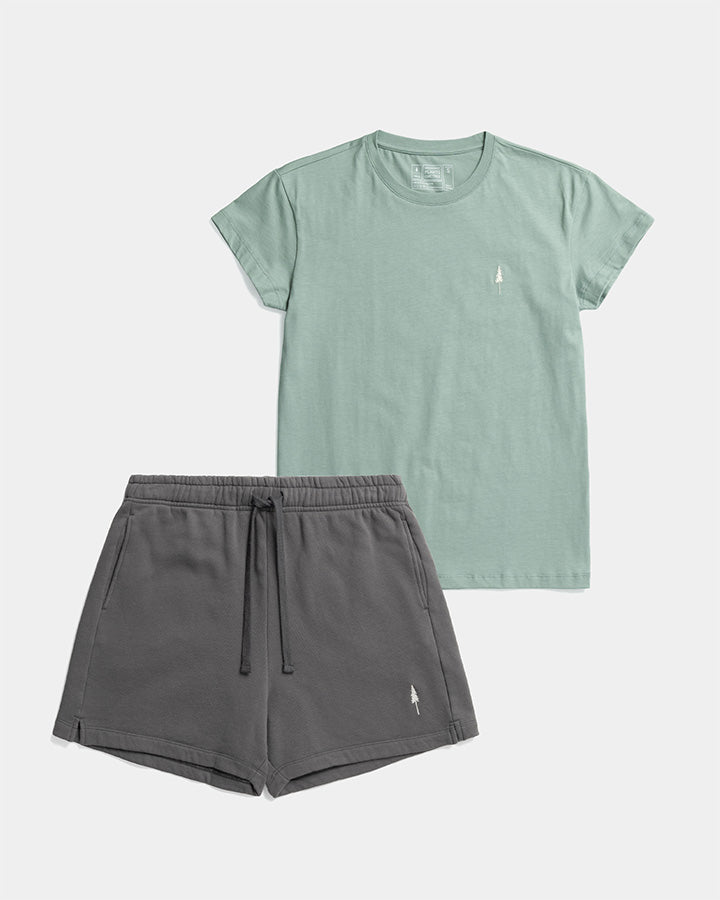 TreeShirt & TreeShorts Jogging Femme