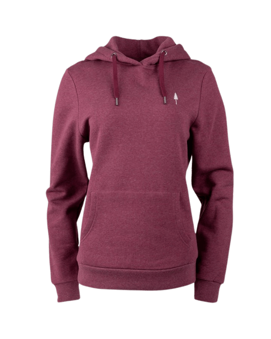TreeHoodie Femme Bordeaux Mel (1st Edition) - HOODIE - NIKIN