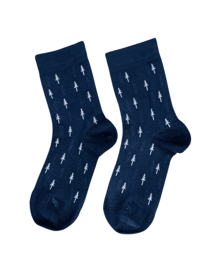 TreeSocks Standard Allover Navy - CHAUSSURES - NIKIN