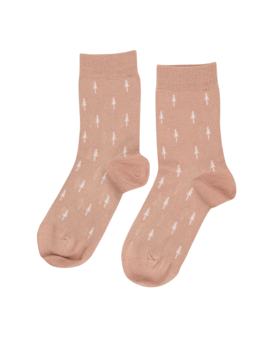 TreeSocks Standard Allover Rose - SOCKS - NIKIN