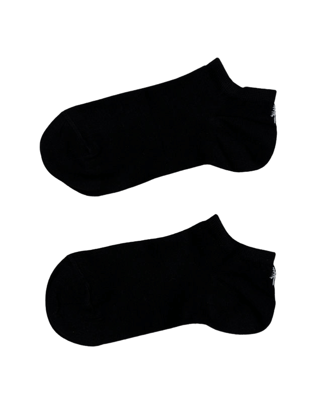 TreeSocks Short Heel Black