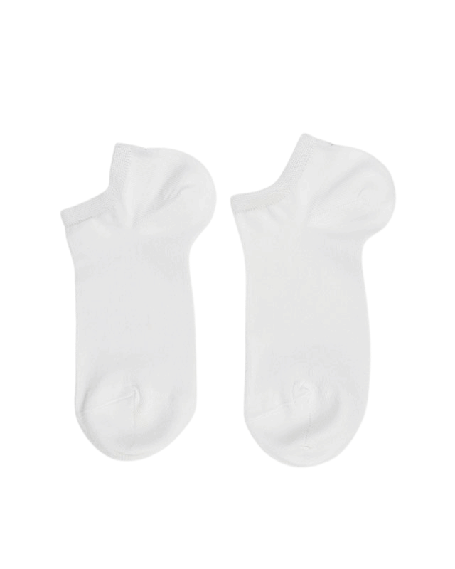 TreeSocks talon court blanc