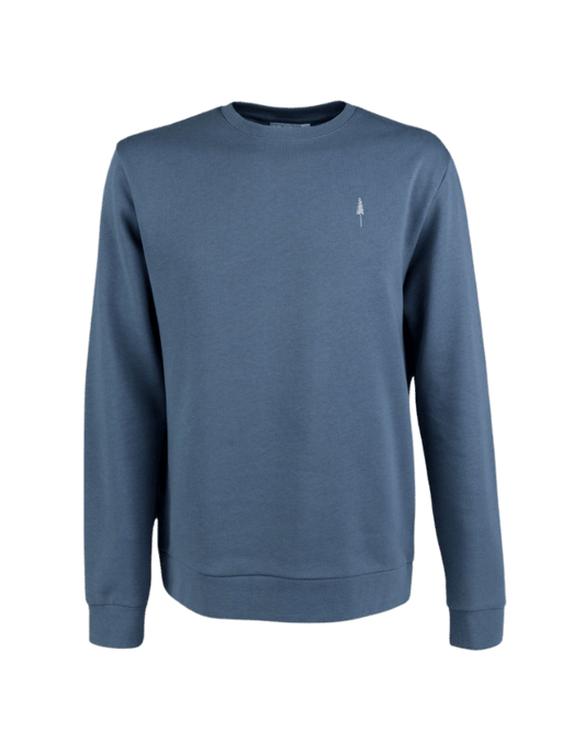 TreeSweater Navy Mel (1st Edition) - SWEATER - NIKIN