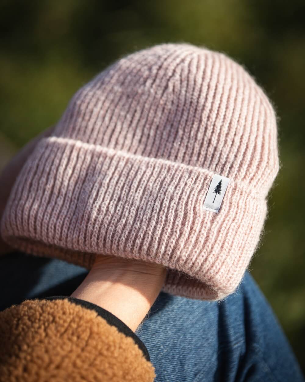 Treeanie Ribbed Cosy Italian Clay Mel - BEANIE - NIKIN