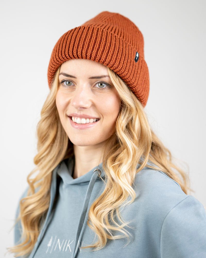 Treeanie Chunky - Rust - BEANIE - NIKIN