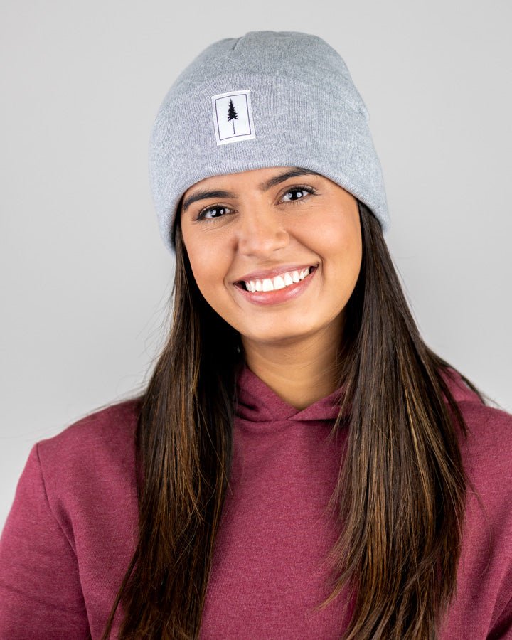 Treeanie Classic - Light Grey Mel - BEANIE - NIKIN