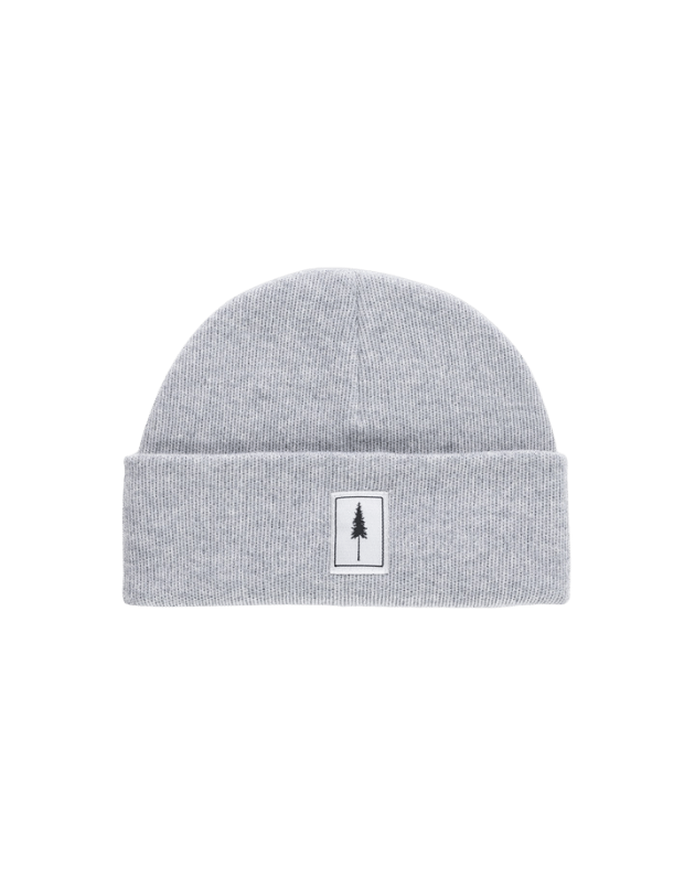 Treeanie Classic Kids - Light Grey Mel - BEANIE - NIKIN