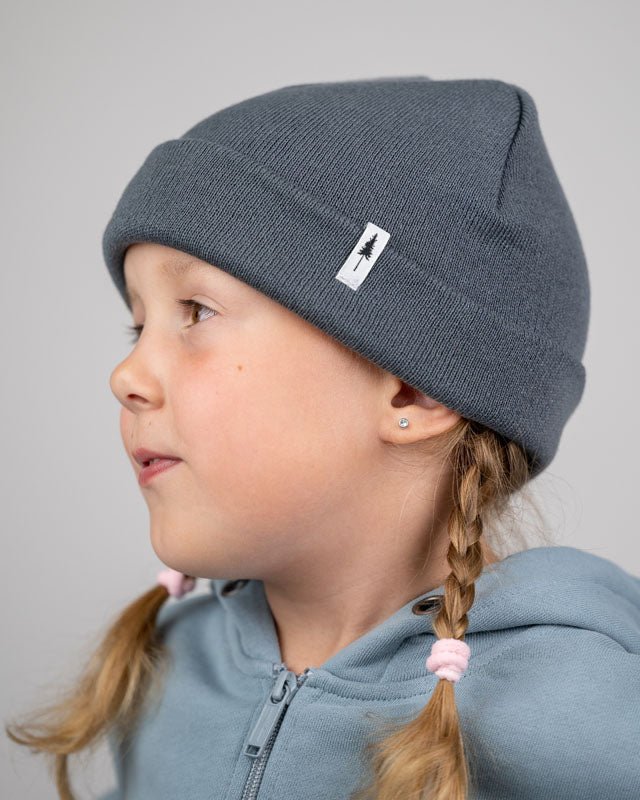 Treeanie Kids - Steel Blue - BEANIE - NIKIN