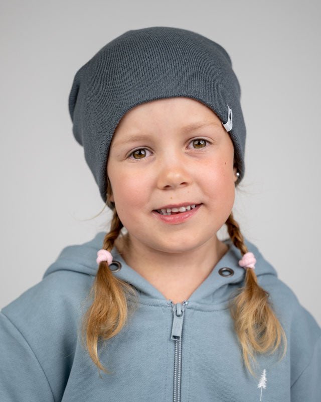 Treeanie Kids - Steel Blue - BEANIE - NIKIN