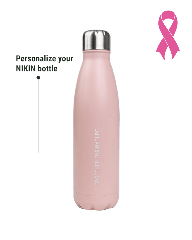 TreeBottle Personnalisé (petit texte) Rose