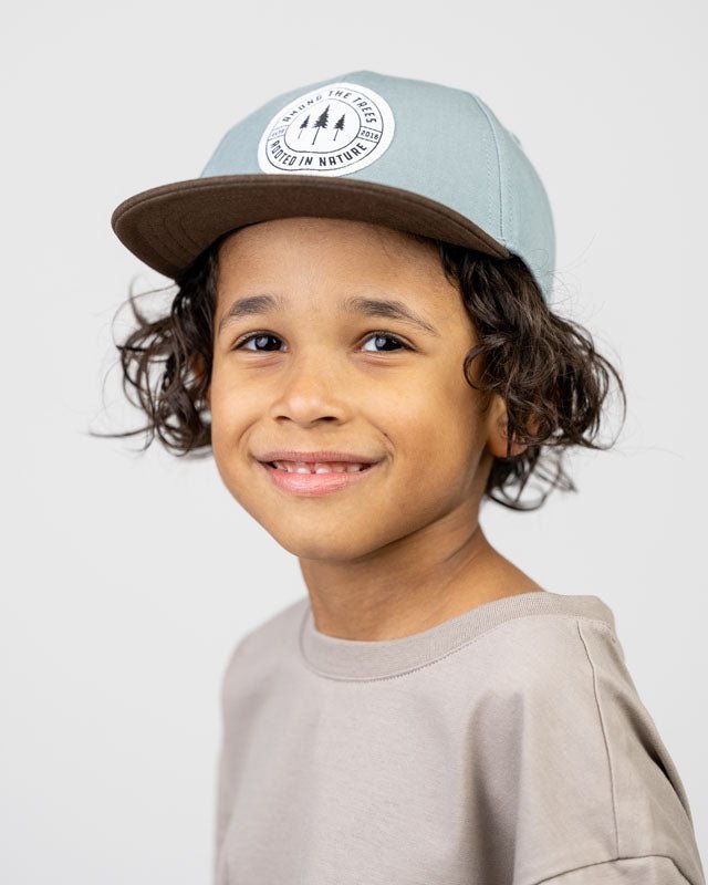 TreeCap 6Panel Kids - Bleu élémentaire - Kids - NIKIN