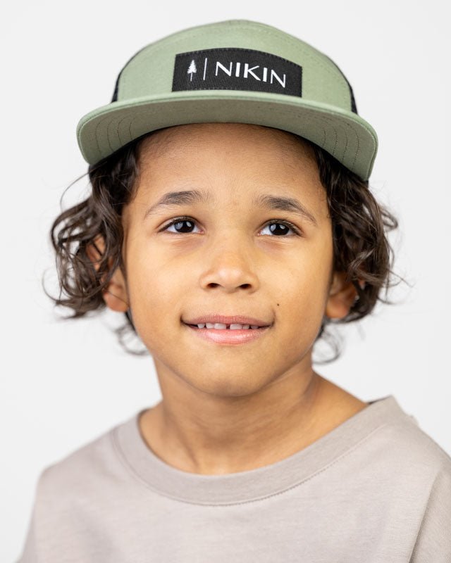 TreeCap 7Panel Trucker NIKIN Kids - Pickle - Kids - NIKIN