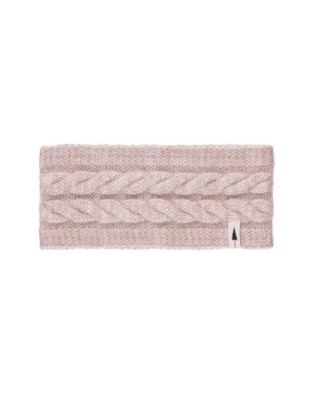TreeHeadband Cable Knit - Clay Italienne - HEADBAND - NIKIN