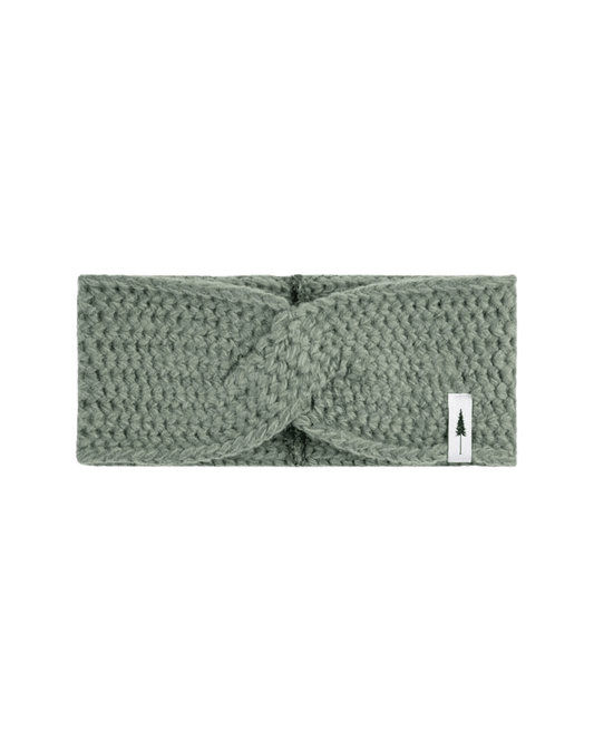 TreeHeadband Knitted Twist - Sage - HEADBAND - NIKIN