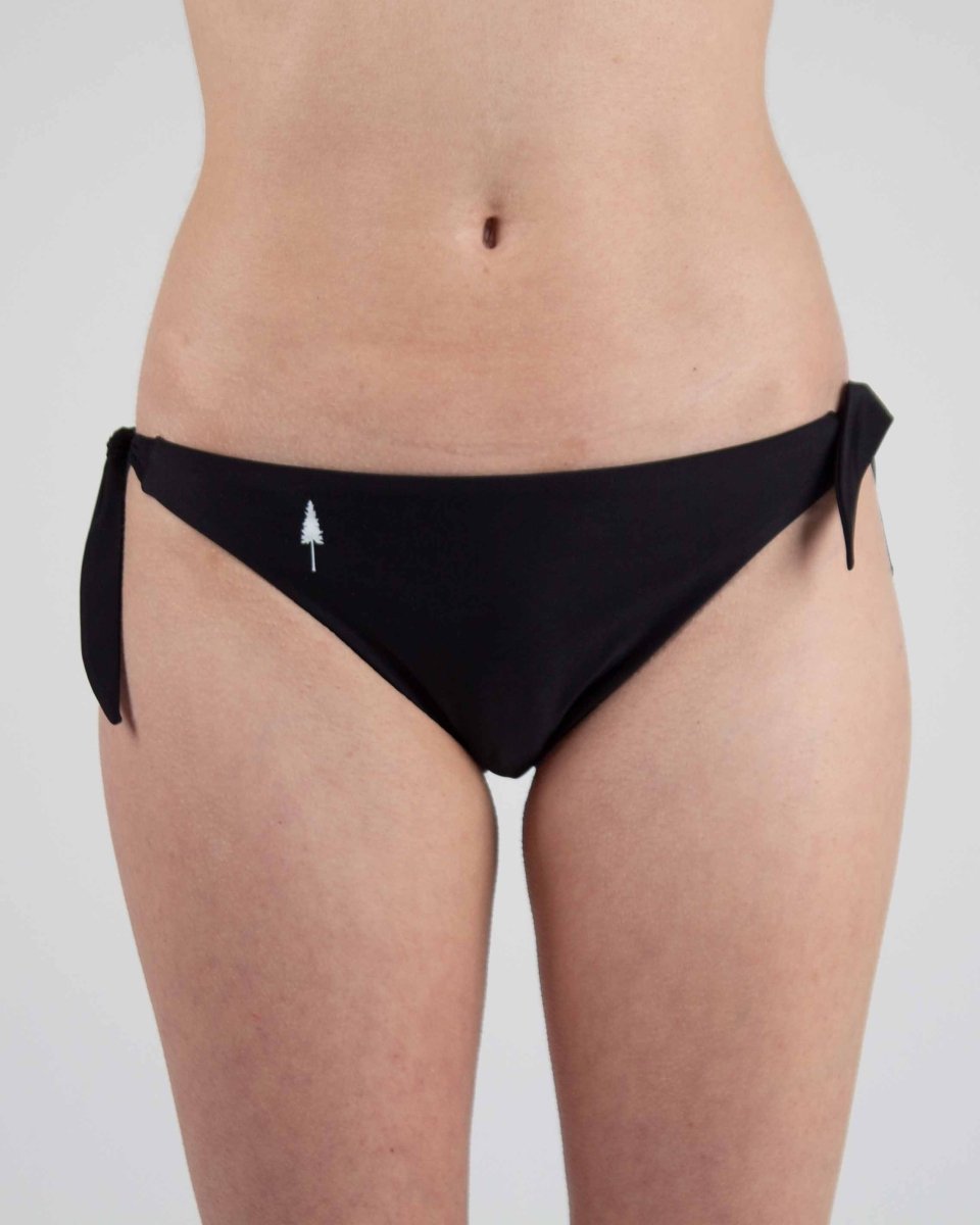TreeKini Knot Bottom - Black - SWIMWEAR - NIKIN