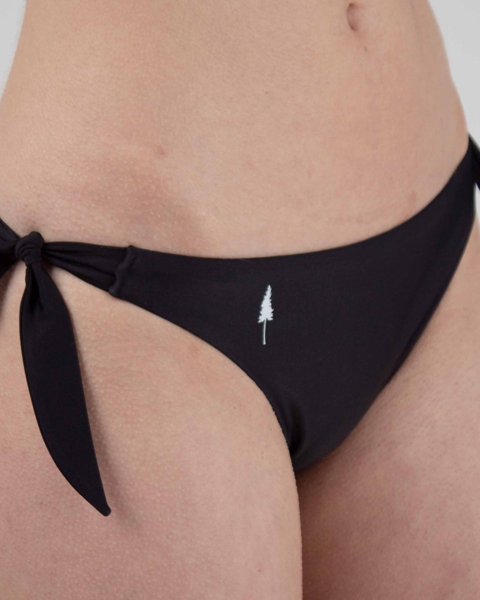 TreeKini Knot Bottom - Black - SWIMWEAR - NIKIN