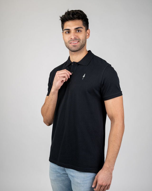 TreePolo Black - Black - TSHIRT - NIKIN