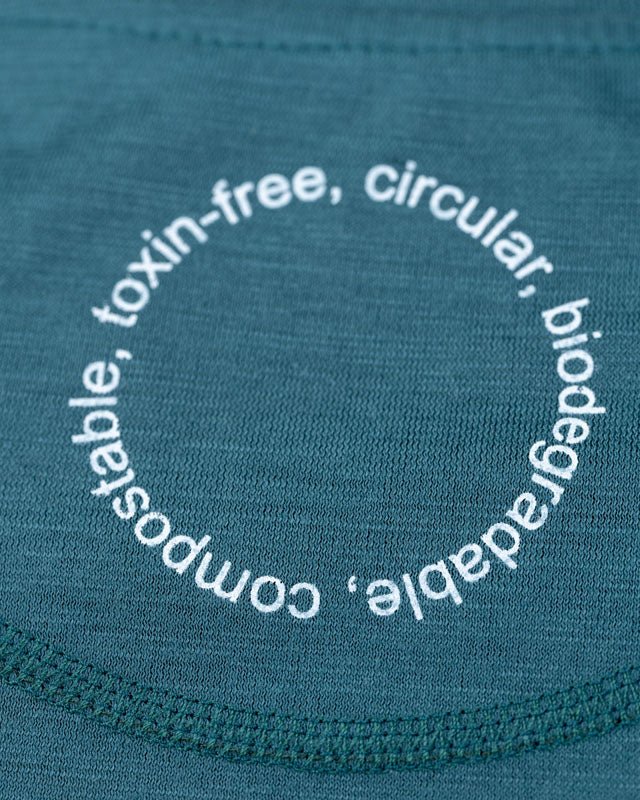 TreeShirt Circular - Petrol-Green - TSHIRT - NIKIN