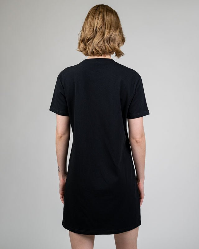 TreeShirt Dress Femmes - Black - DRESS - NIKIN