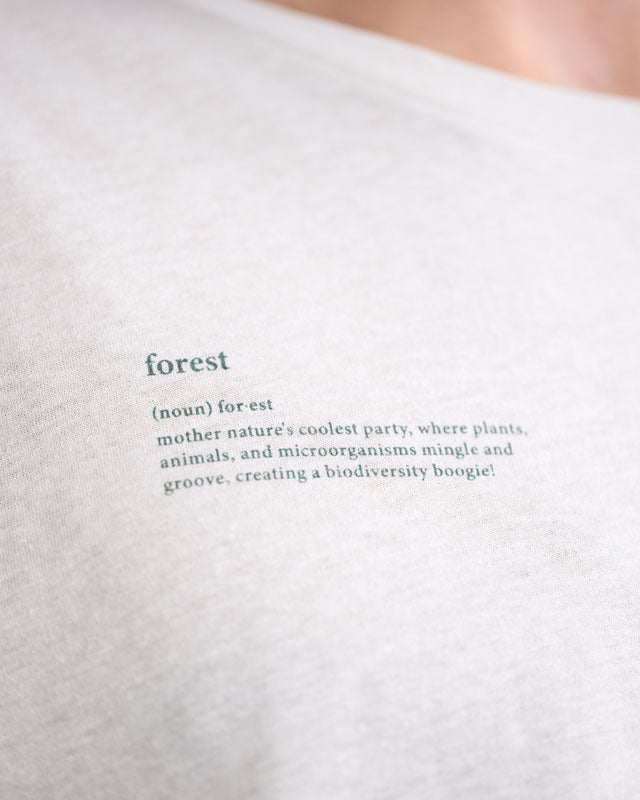 TreeShirt Forest Ecosystem - Pumice - TSHIRT - NIKIN