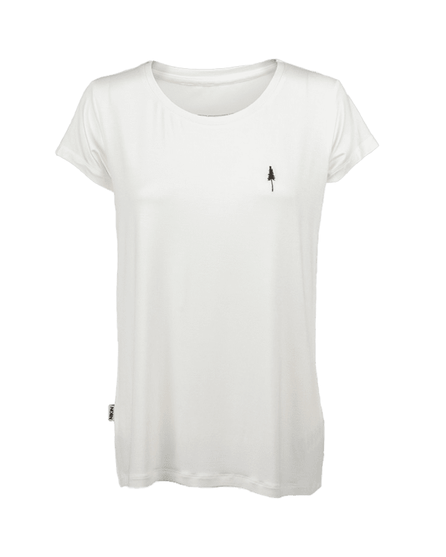 TreeShirt Loose Femmes - White - TSHIRT - NIKIN