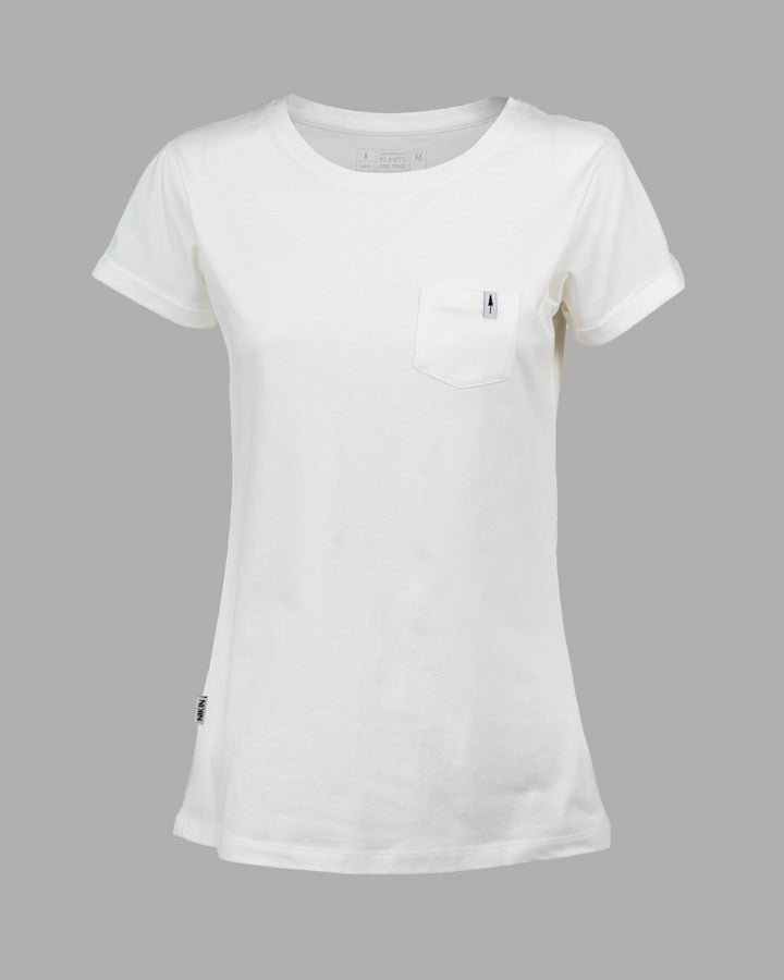 TreeShirt Pocket Femmes - Blanc - TSHIRT - NIKIN