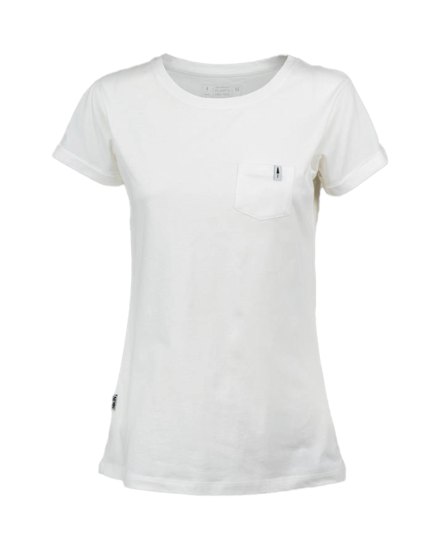 TreeShirt Pocket Femme Blanc