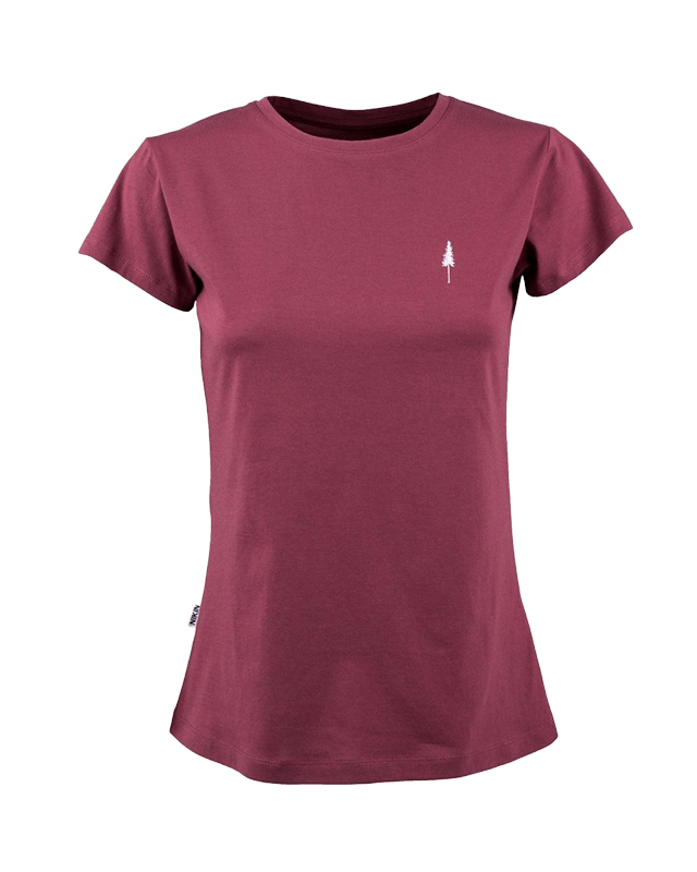 TreeShirt Femme Bordeaux Mel