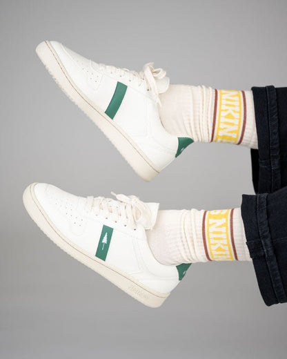TreeShoe Sneaker Femmes - Blanc-Vert - SNEAKER - NIKIN
