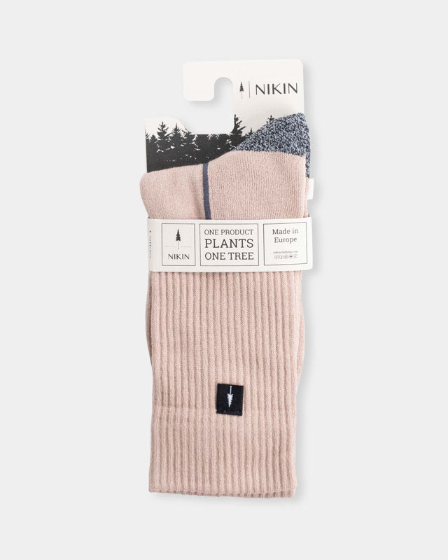 TreeSocks Hiking Beige - Beige - SOCKS - NIKIN