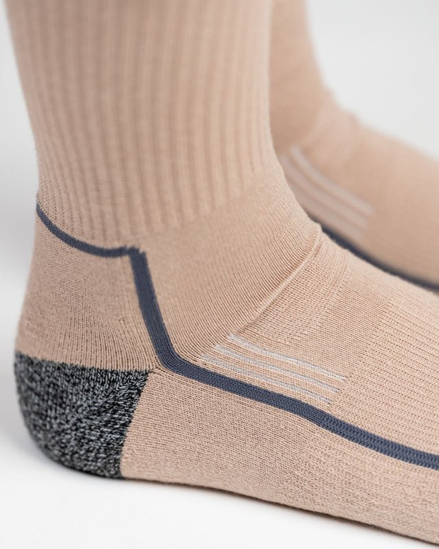 TreeSocks Hiking Beige - Beige - SOCKS - NIKIN