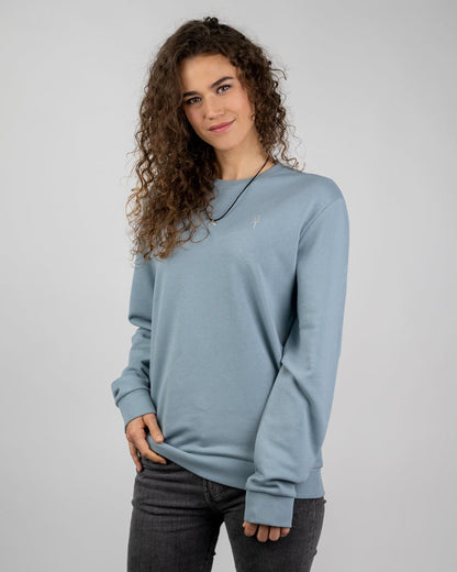 TreeSweater - Blue - SWEATER - NIKIN