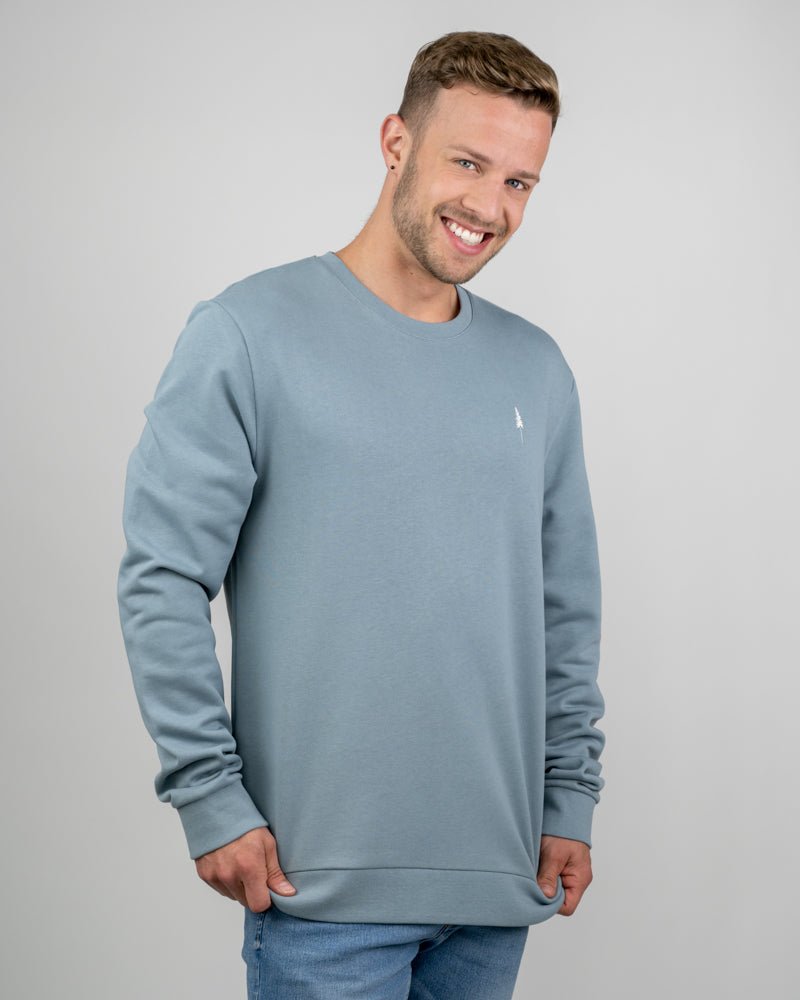 TreeSweater - Blue - SWEATER - NIKIN