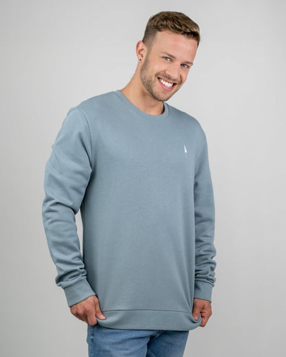 TreeSweater - Blue - SWEATER - NIKIN