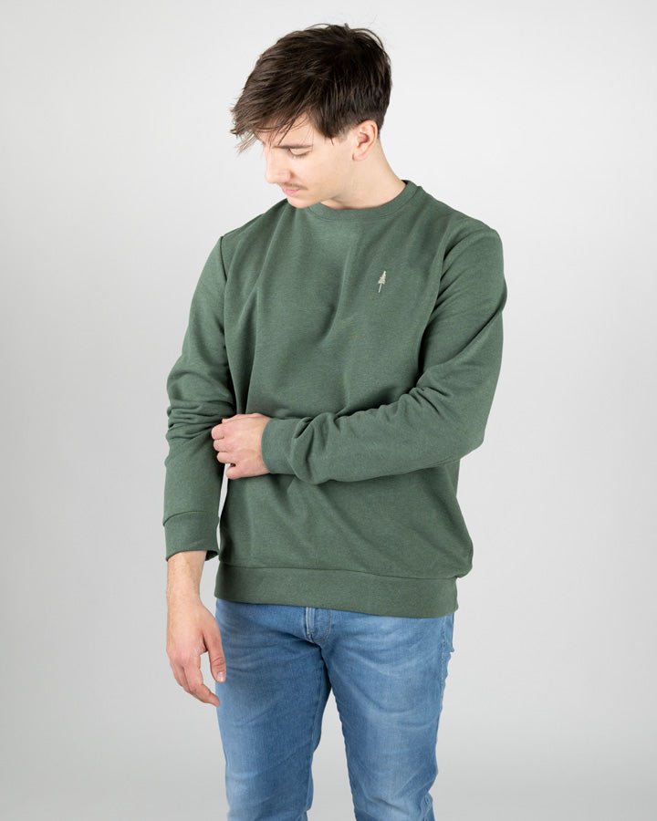 TreeSweater - Olive Mel - SWEATER - NIKIN