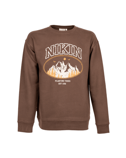 TreeSweater Alpenglow Relaxed Walnut - SWEATER - NIKIN