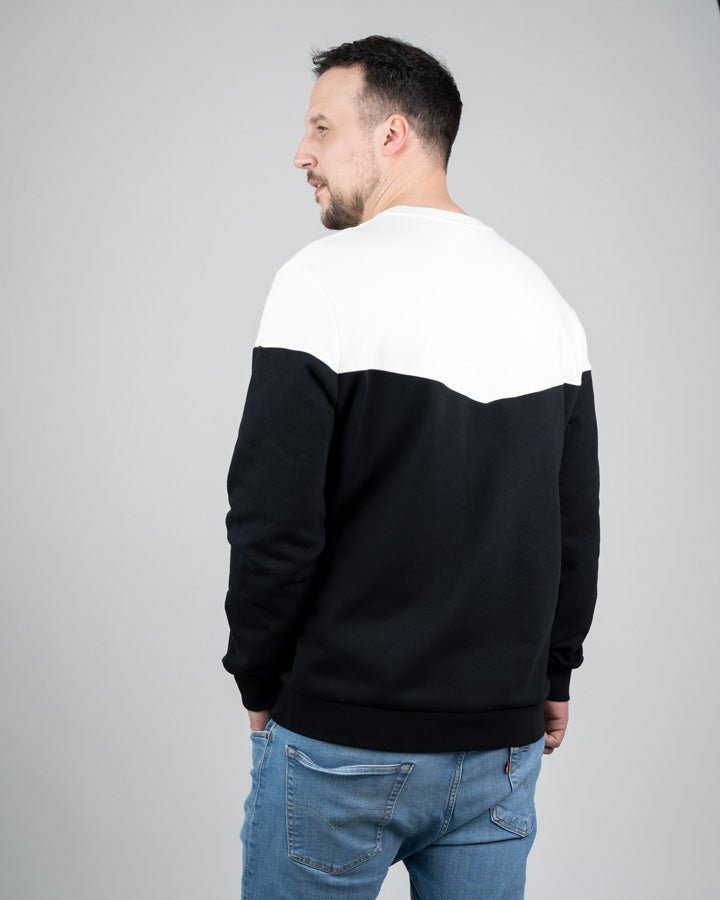 TreeSweater Bicolor - Black-White - SWEATER - NIKIN