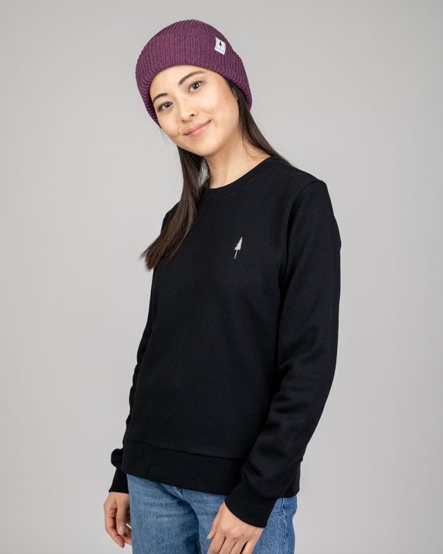 TreeSweater Women - Black - SWEATER - NIKIN