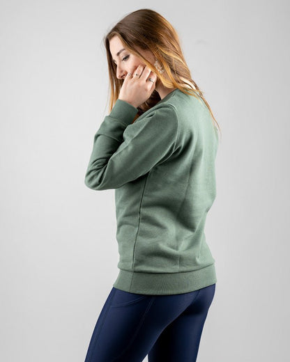 TreeSweater Women - Olive Mel - SWEATER - NIKIN