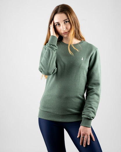 TreeSweater Femme - Olive Mel - SWEATER - NIKIN